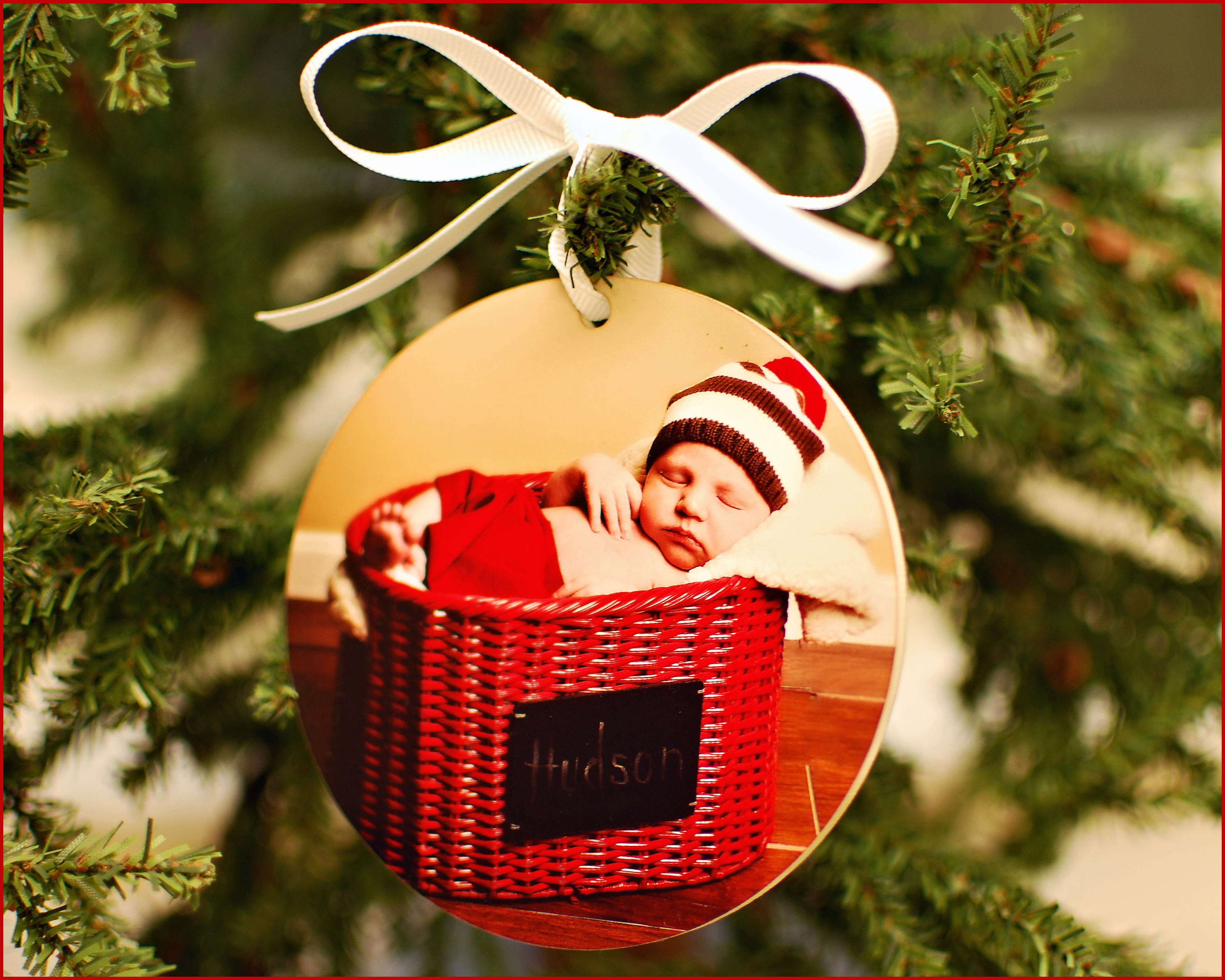 custom holiday ornament