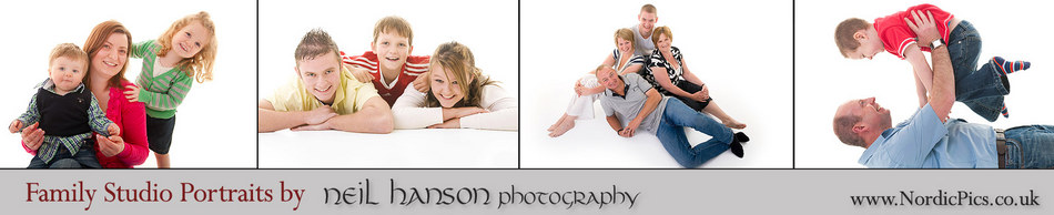 Modern and Creative Family Studio Portraits for Oxfordshire by Neil Hanson photography