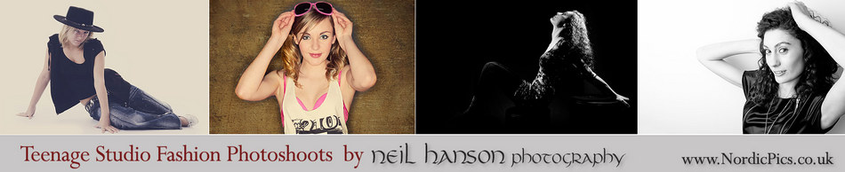 Modern Contemporary Teenage Studio Fashion Photo Shoots in Oxfordshire by Neil Hanson Photography