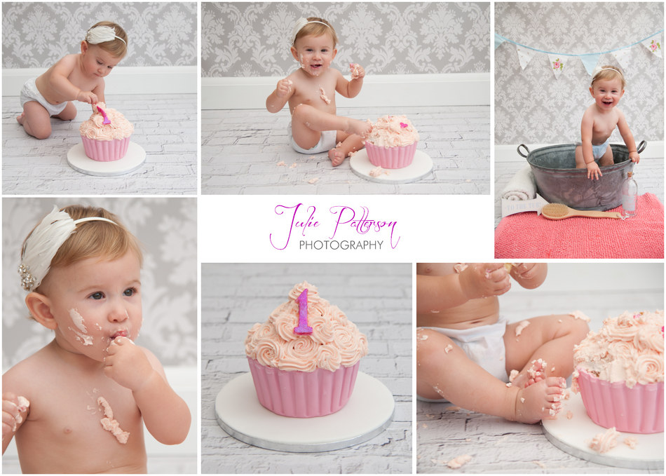 Cake smash photographer essex