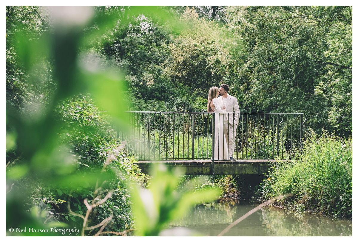 Surprise proposal photography in The Cotswolds at Minster Mill