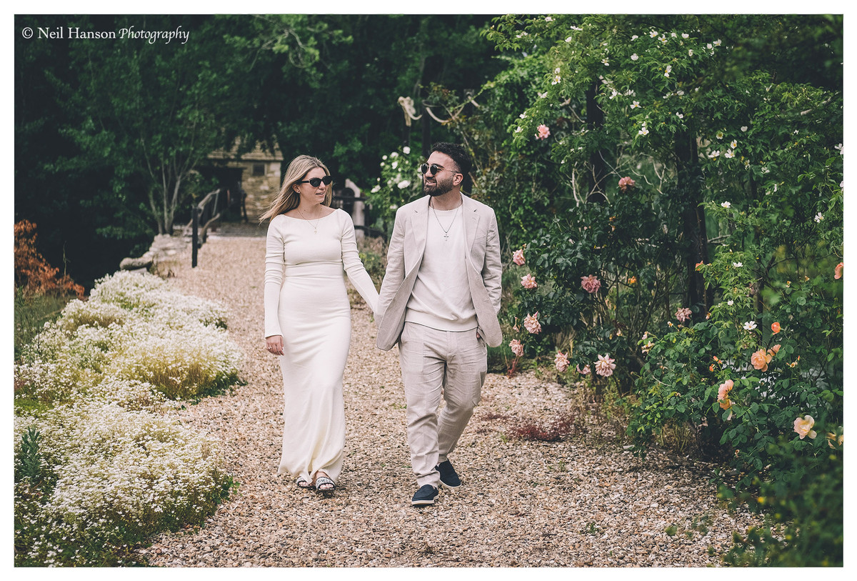 Surprise proposal photography in The Cotswolds at Minster Mill