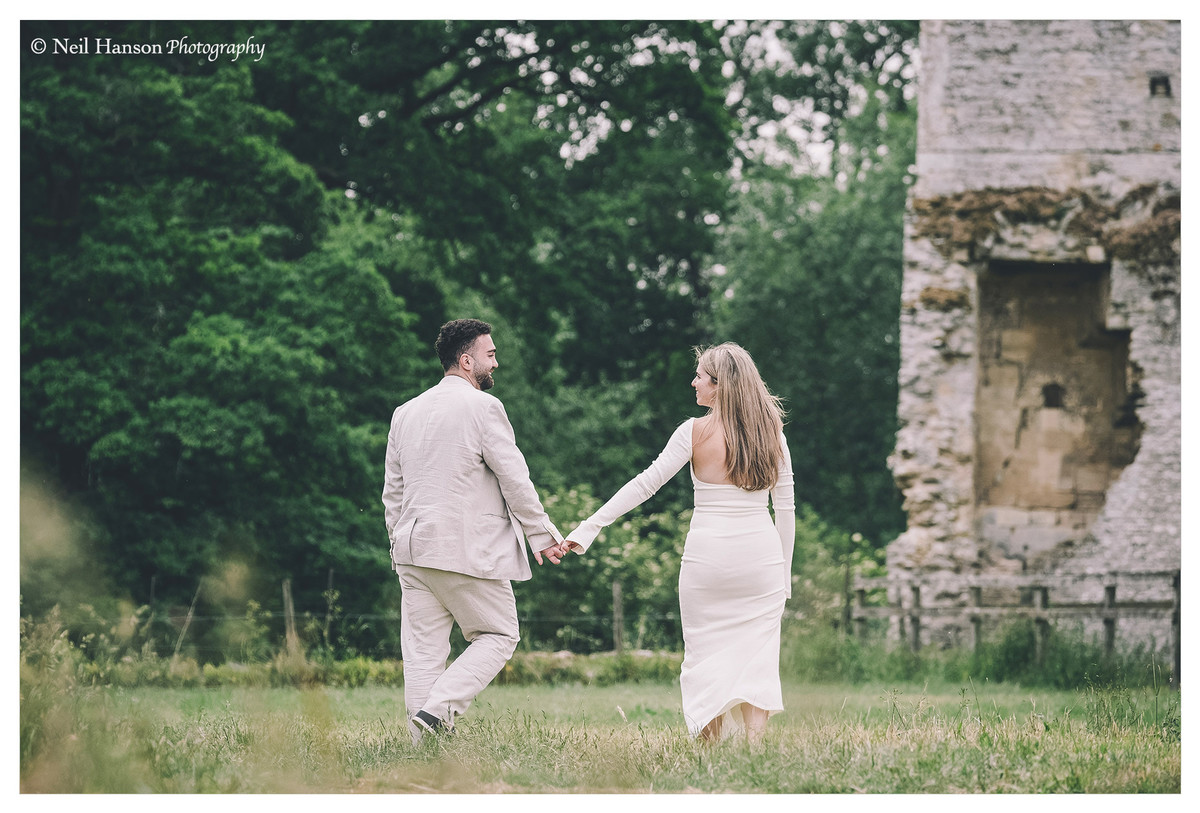 Surprise proposal photography in The Cotswolds