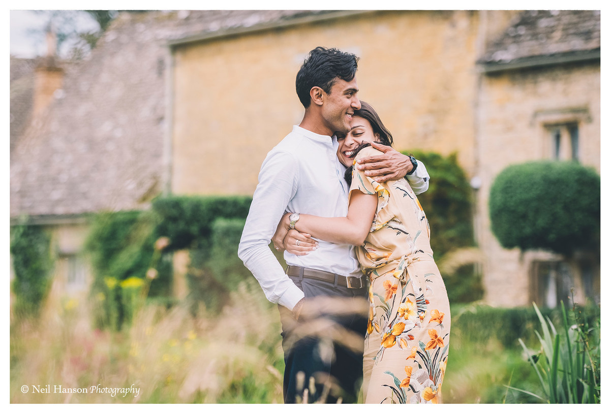 Cotswold Surprise Proposal Photography in Lower Slaughter