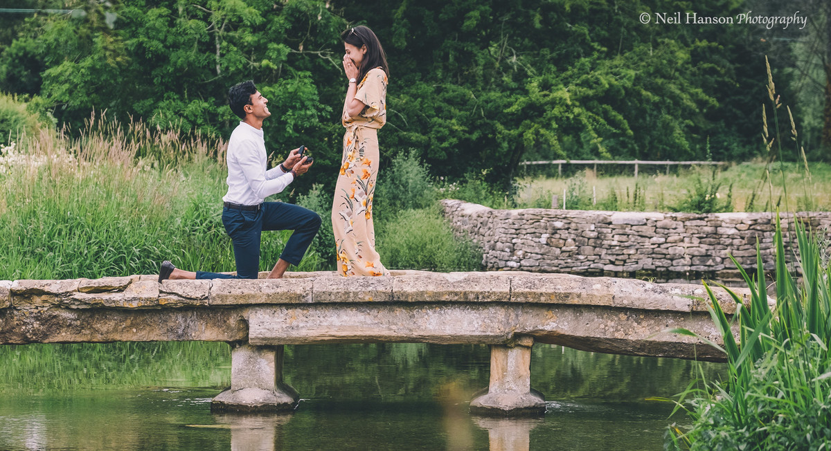 Cotswold Surprise Proposal Photography