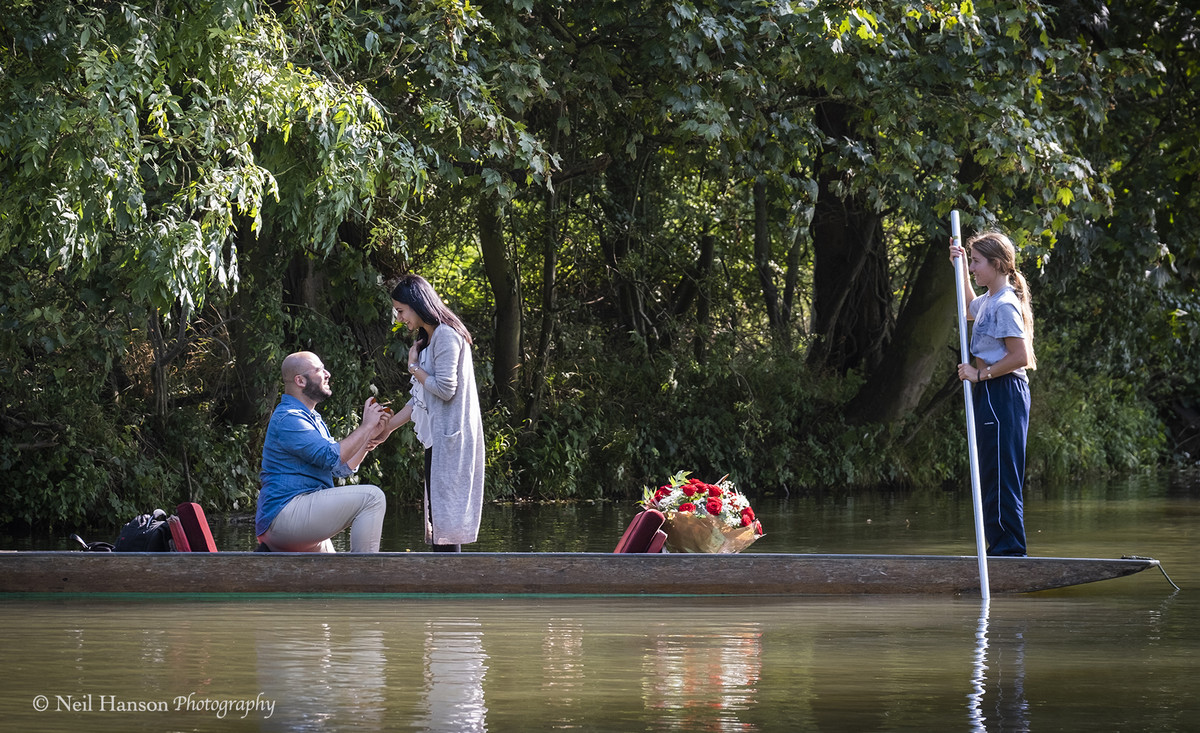 Oxford Surprise Proposal Photography