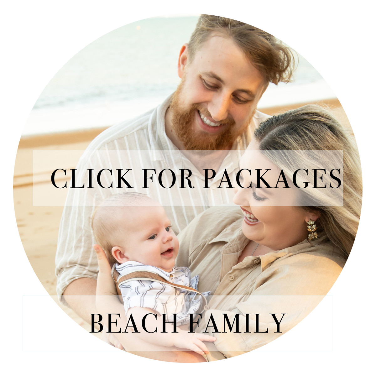 Family beach photography session 