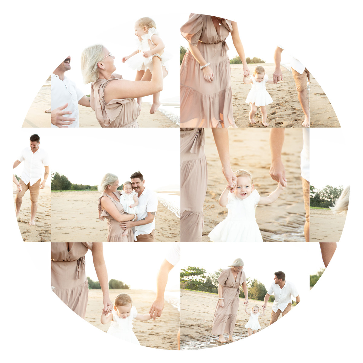 Beach family session 