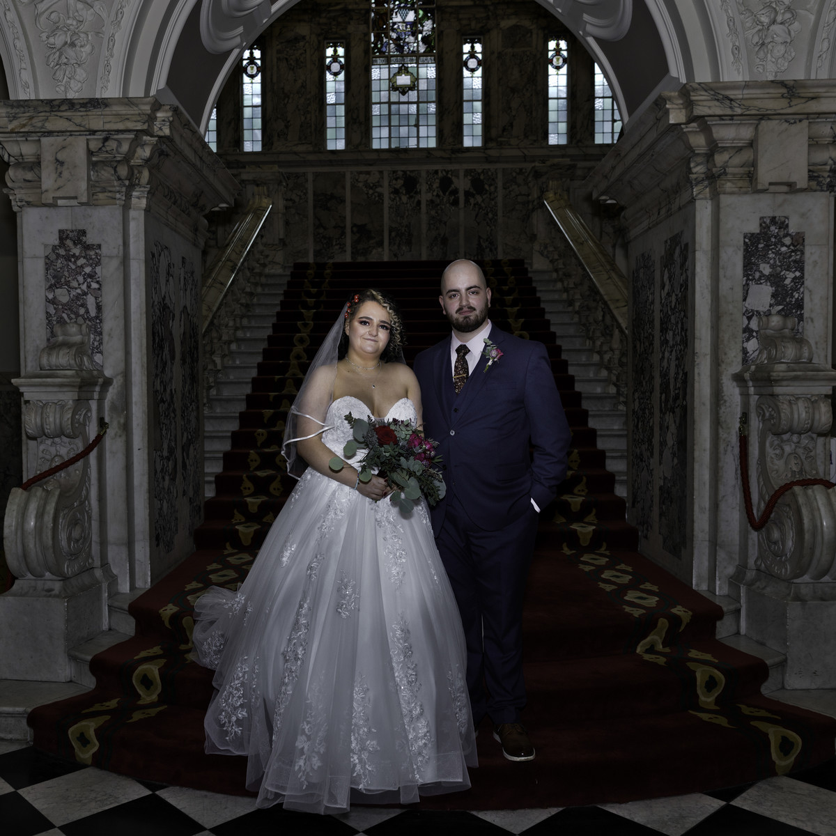 wedding photographer belfast city hall
