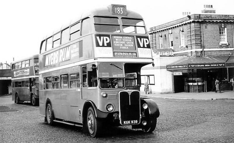 RT 2130 at Golders Green station