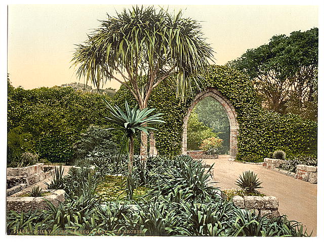 Tresco Abbey ruins, Isles of Scilly